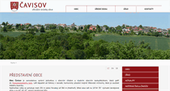 Desktop Screenshot of cavisov.cz