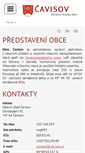 Mobile Screenshot of cavisov.cz